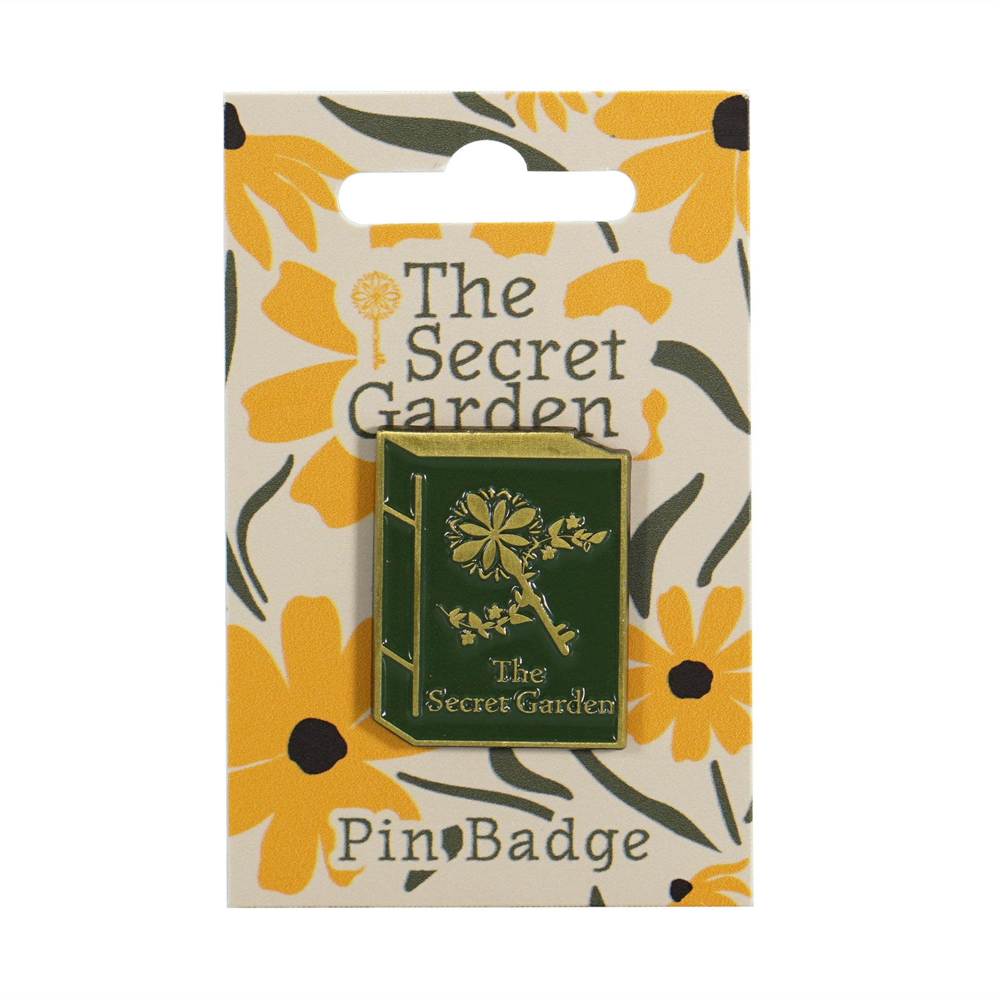 The Secret Garden pin's émail vert 2,6 cm héritage