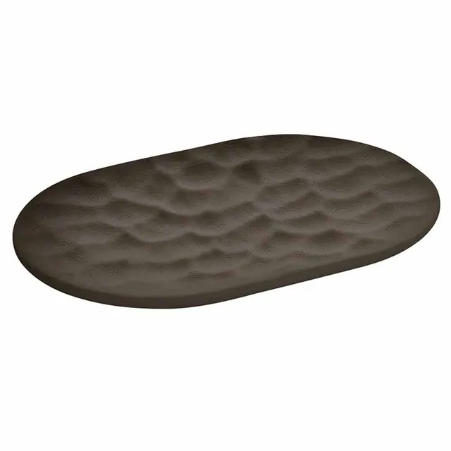Artis Carved Oval Plate 18x12cm assiette ovale