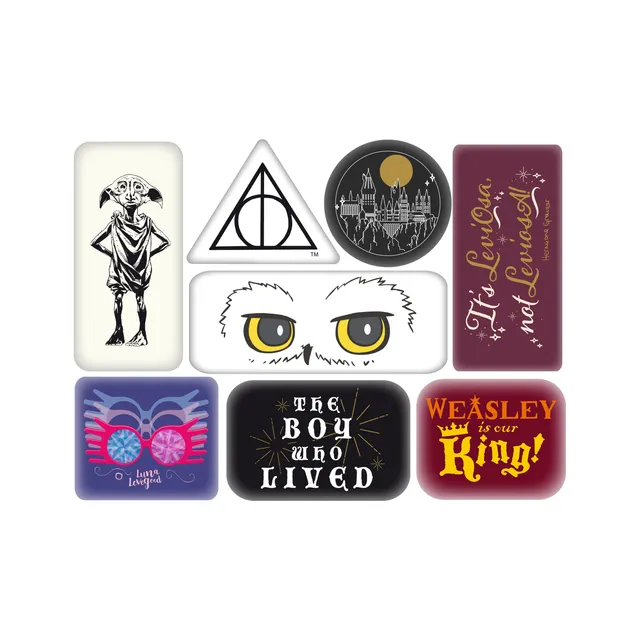 Harry Potter Characters aimants époxy x8