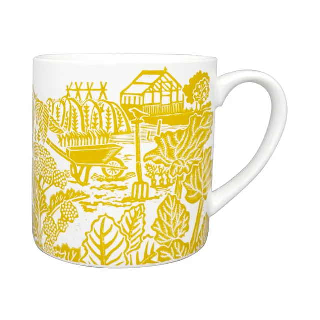 Kate Heiss MUGKH01 mug 31 cl moutarde céramique