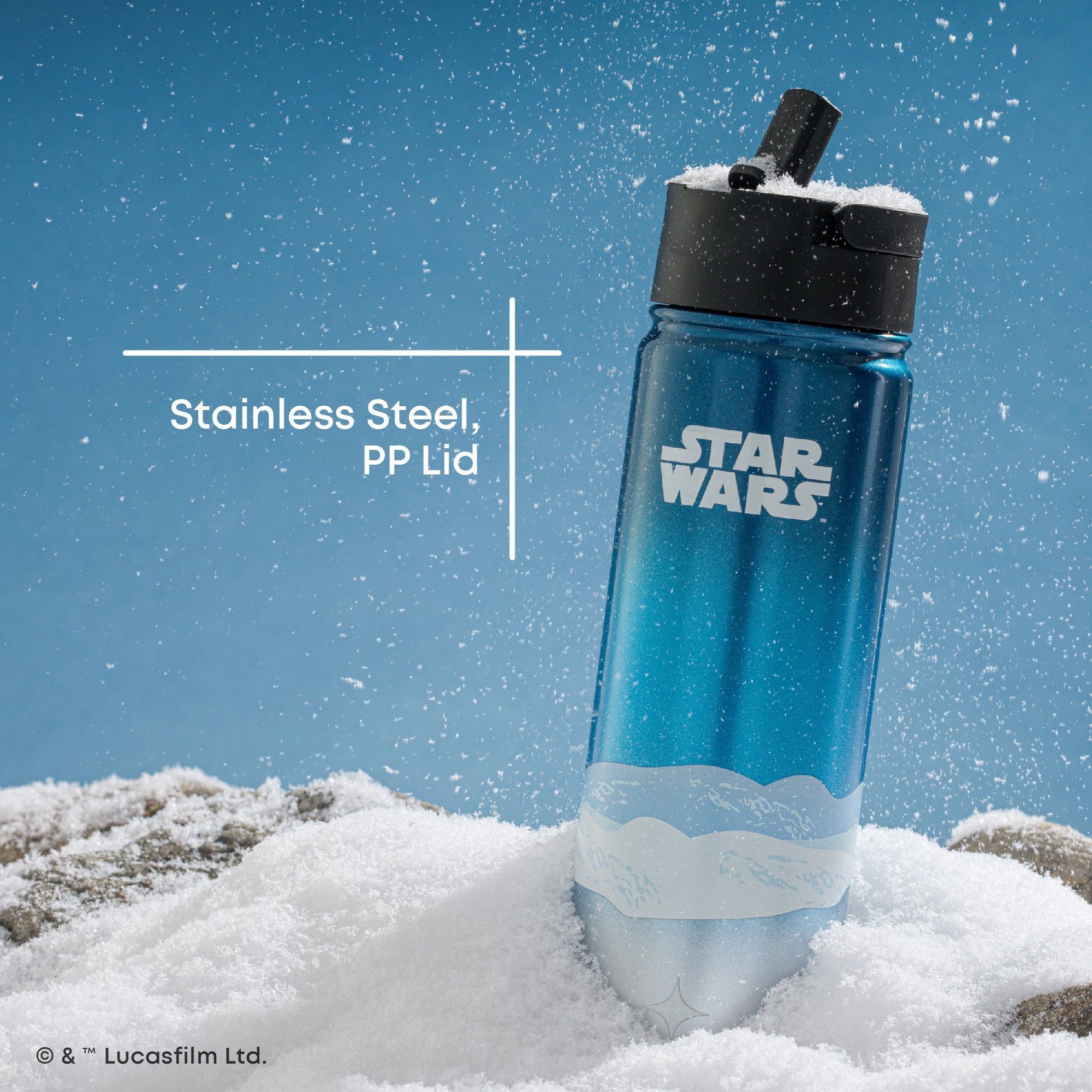 JoyJolt Destinations Hoth gourde isotherme 650 ml
