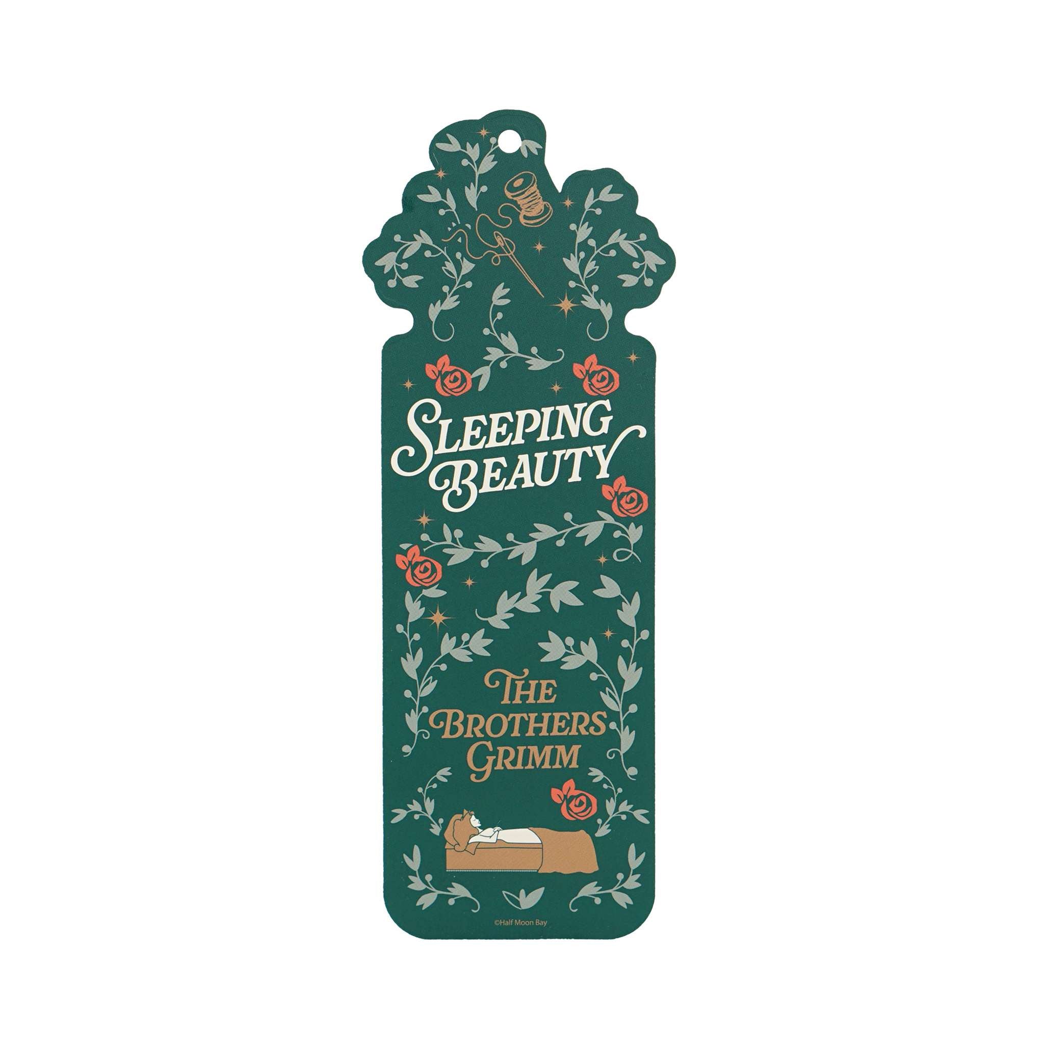 Sleeping Beauty marque-page vert breloque pompon 18cm