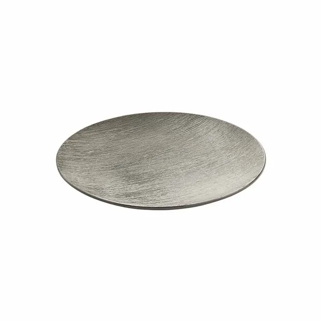 Artis Brush Grey assiette grise 17 cm