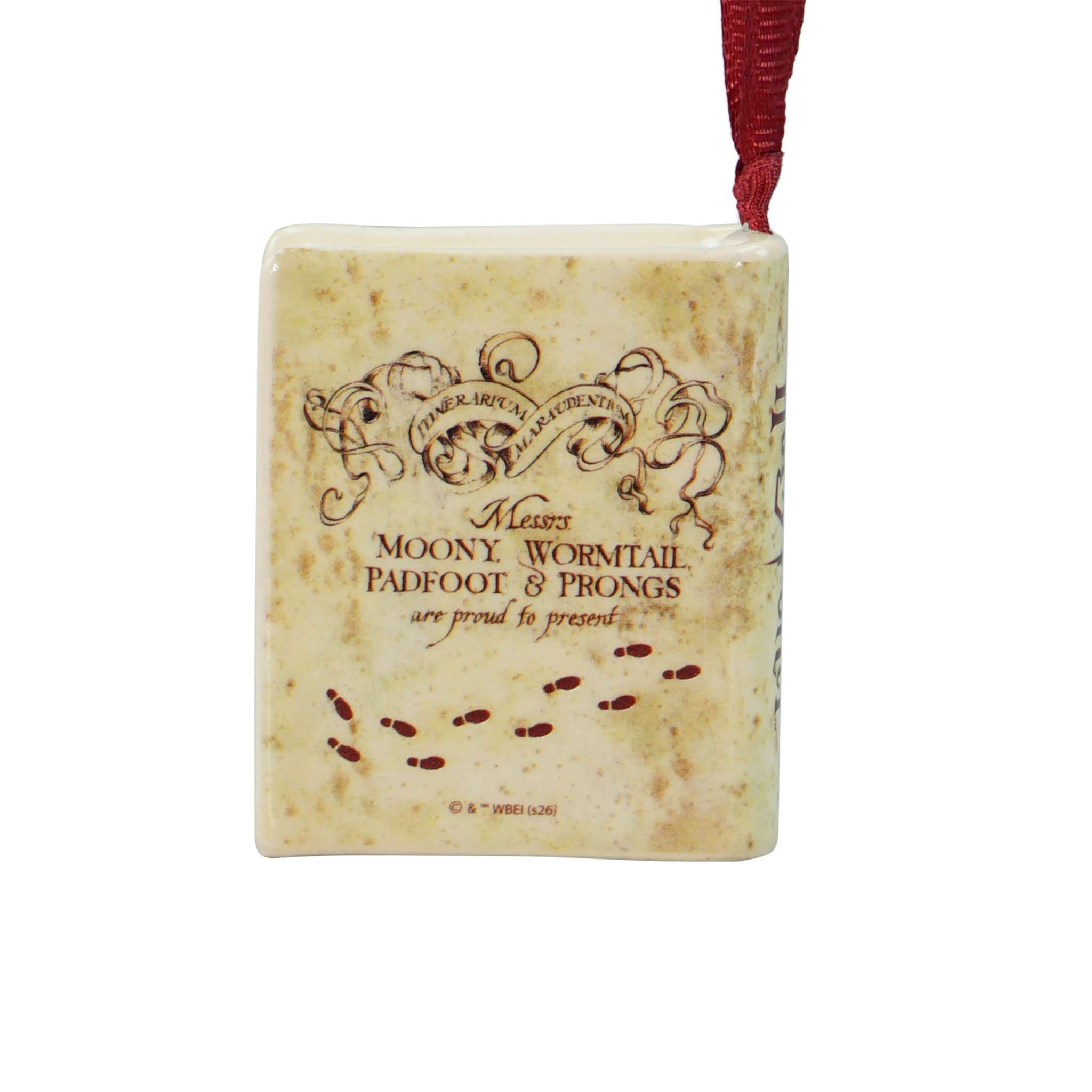 HMB Harry Potter Marauder's Map déco crème céramique