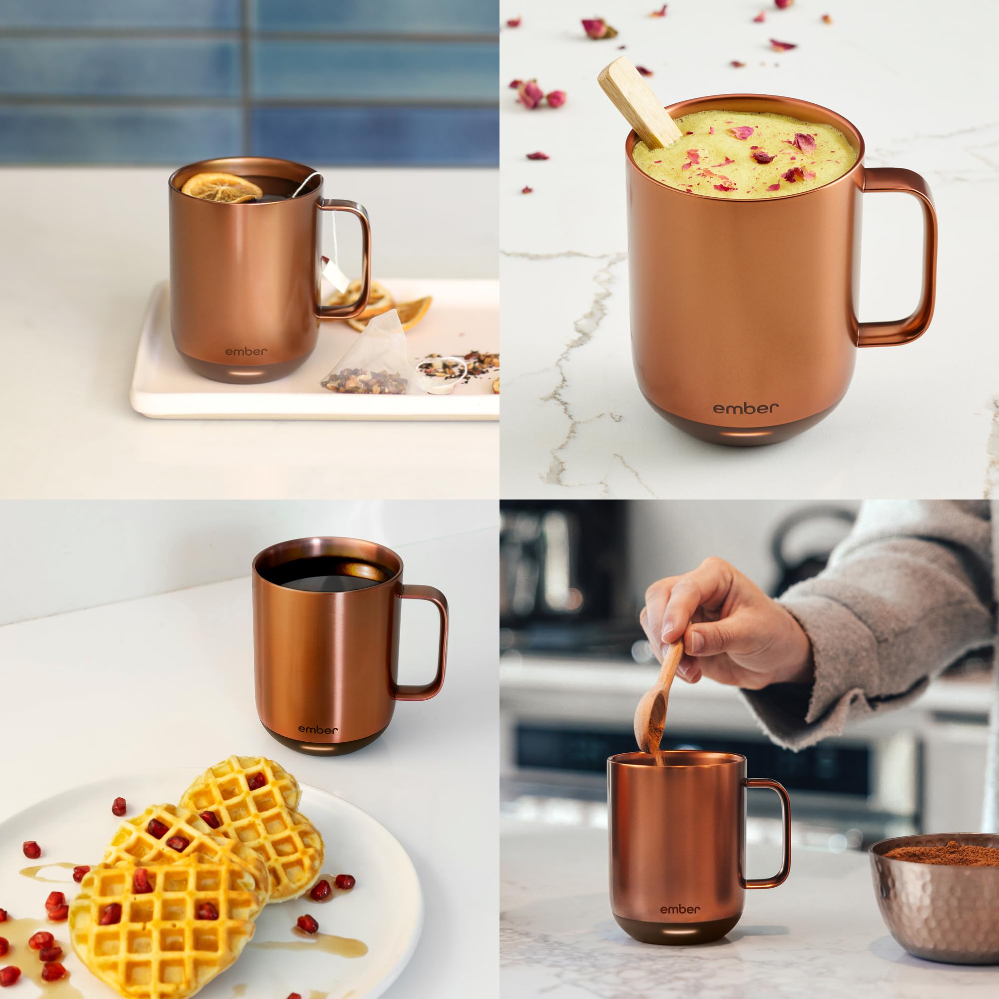 Ember Mug 2 Tasse connectée 29,5 cl cuivre chauffante