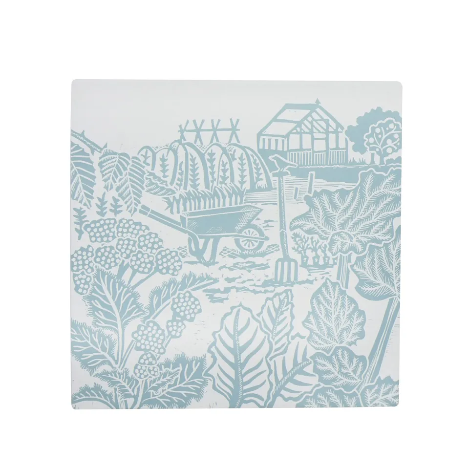 Kate Heiss dessous de plat céramique bleu 20 cm