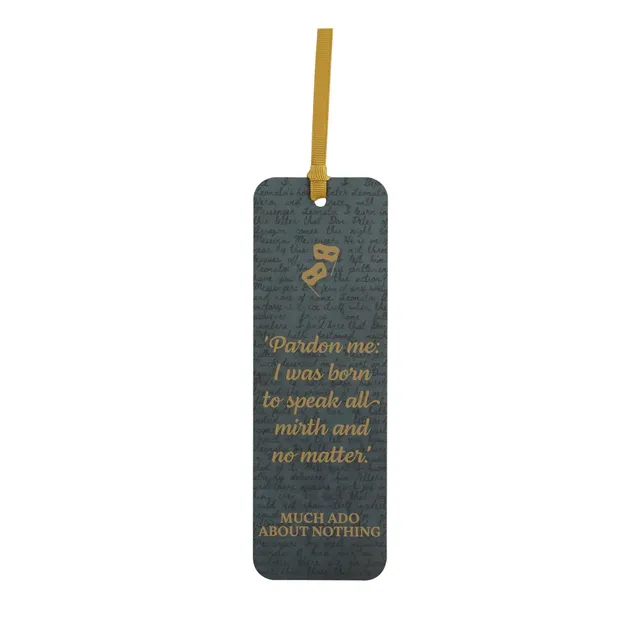 HMB Shakespeare Much Ado About Nothing marque-page noir 18 cm