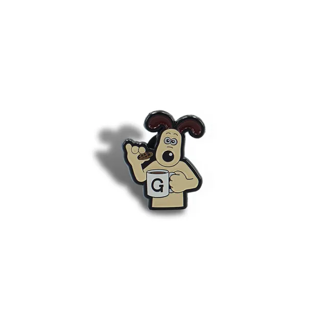 Wallace & Gromit Gromit pin's émail métal