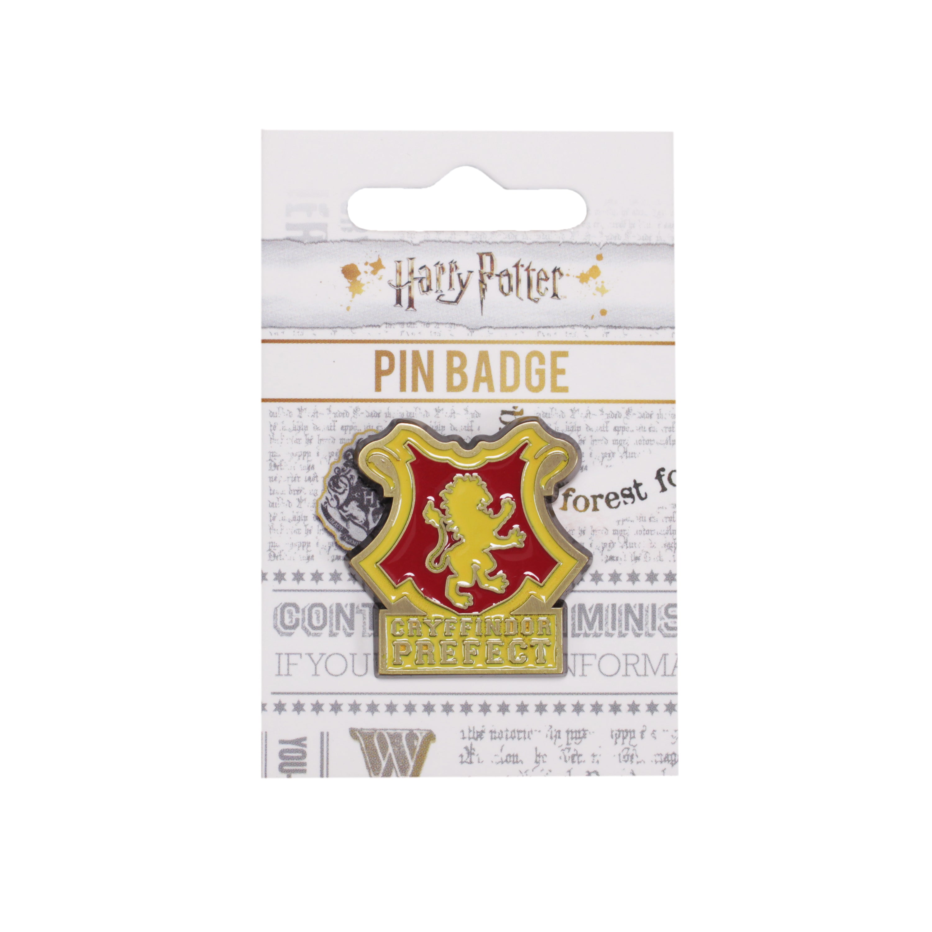 HMB Harry Potter pin's Gryffindor Prefect rouge