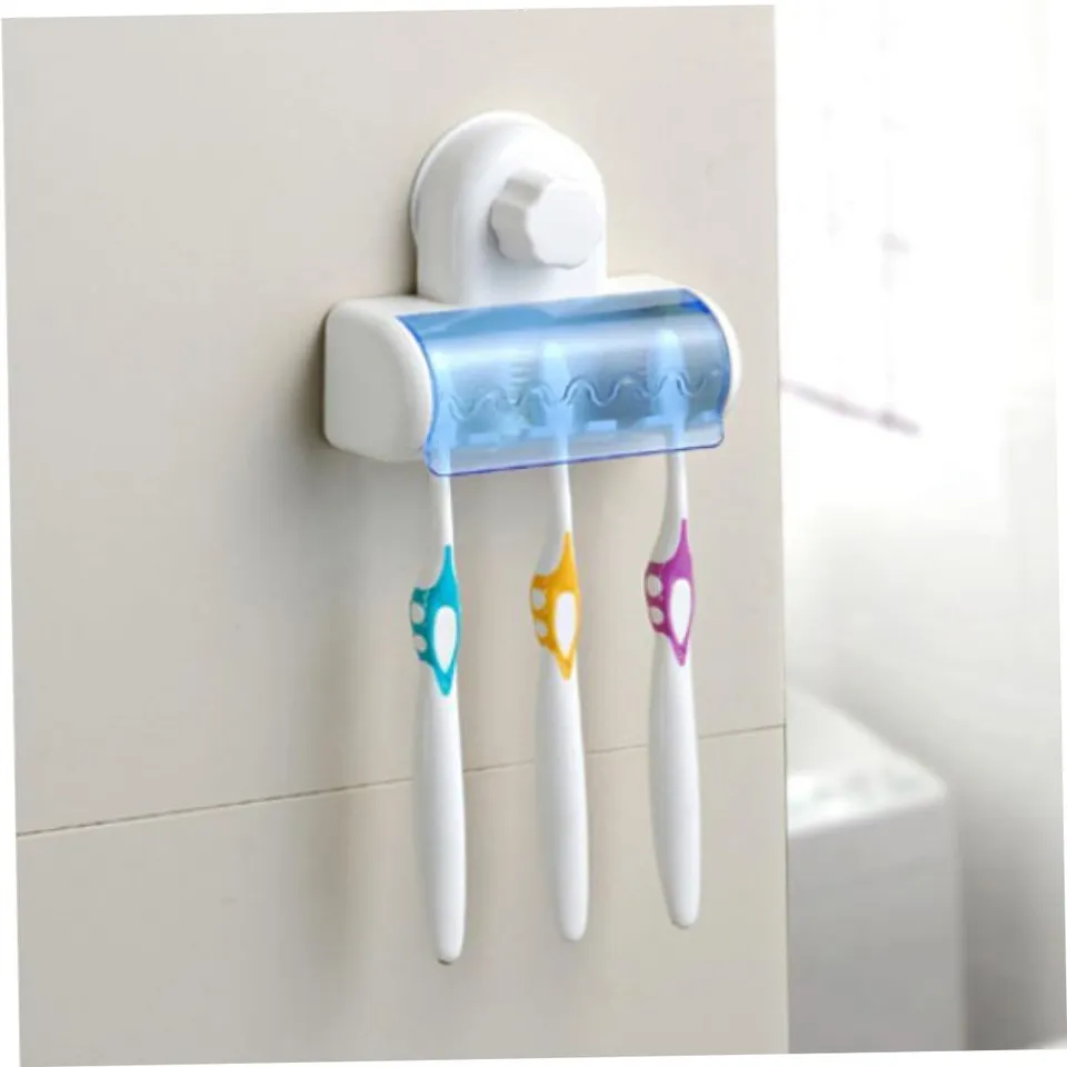 Alipis porte-brosse dents mural 5 places distributeur