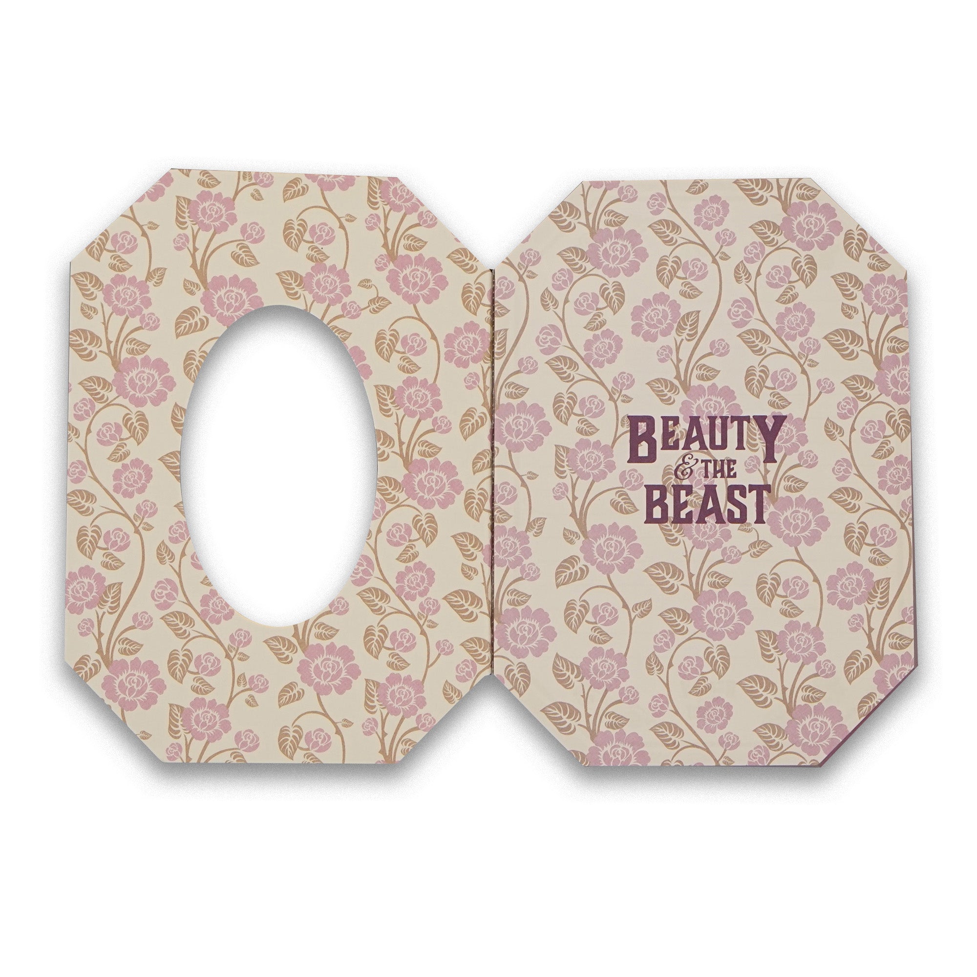 HMB Beauty & The Beast Miroir carnet A6 violet