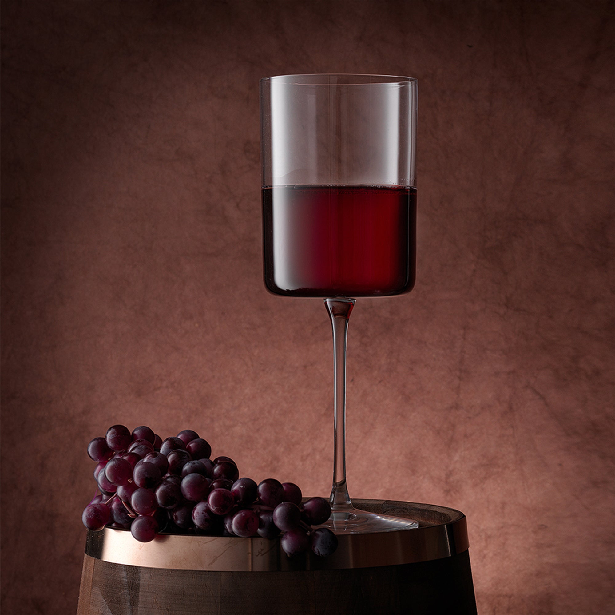 JoyJolt Claire verres à vin rouge lot de 2 40 cl cristal