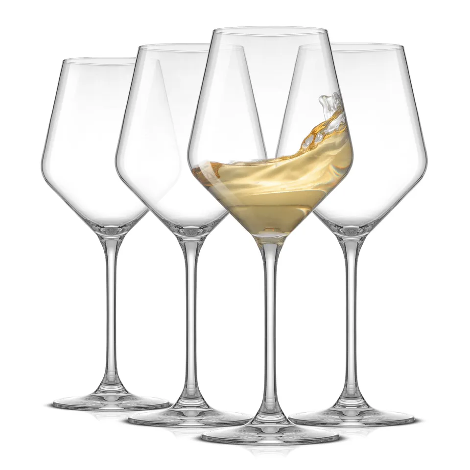 JoyJolt Layla verre à vin blanc 40 cl lot de 4 cristal