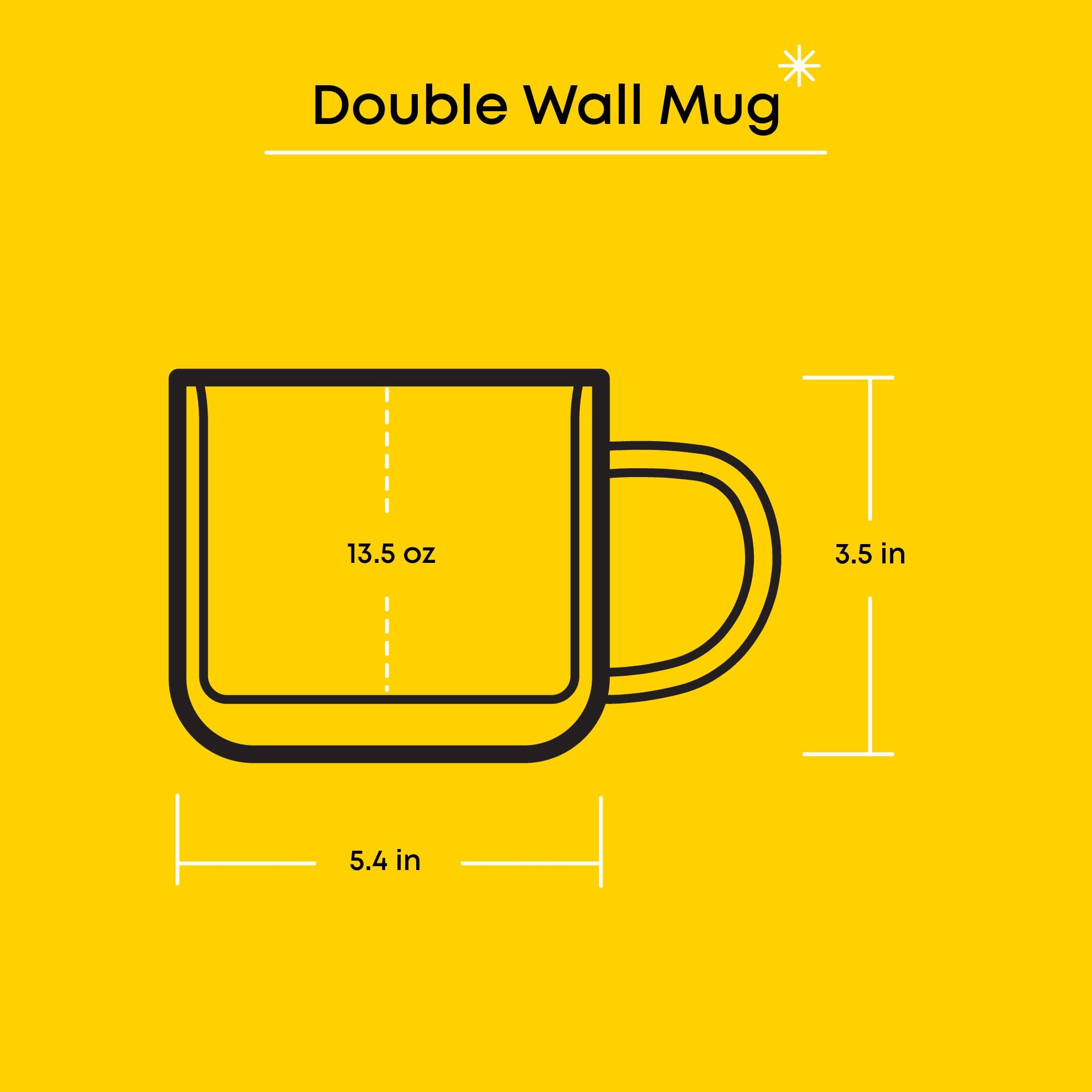 JoyJolt Sanrio Kuromi mug double paroi café 40 cl