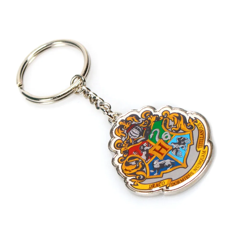 Harry Potter Hogwarts porte-clés métal jaune émail