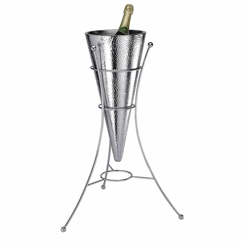 Artis Conical seau à vin avec pied 72 cm