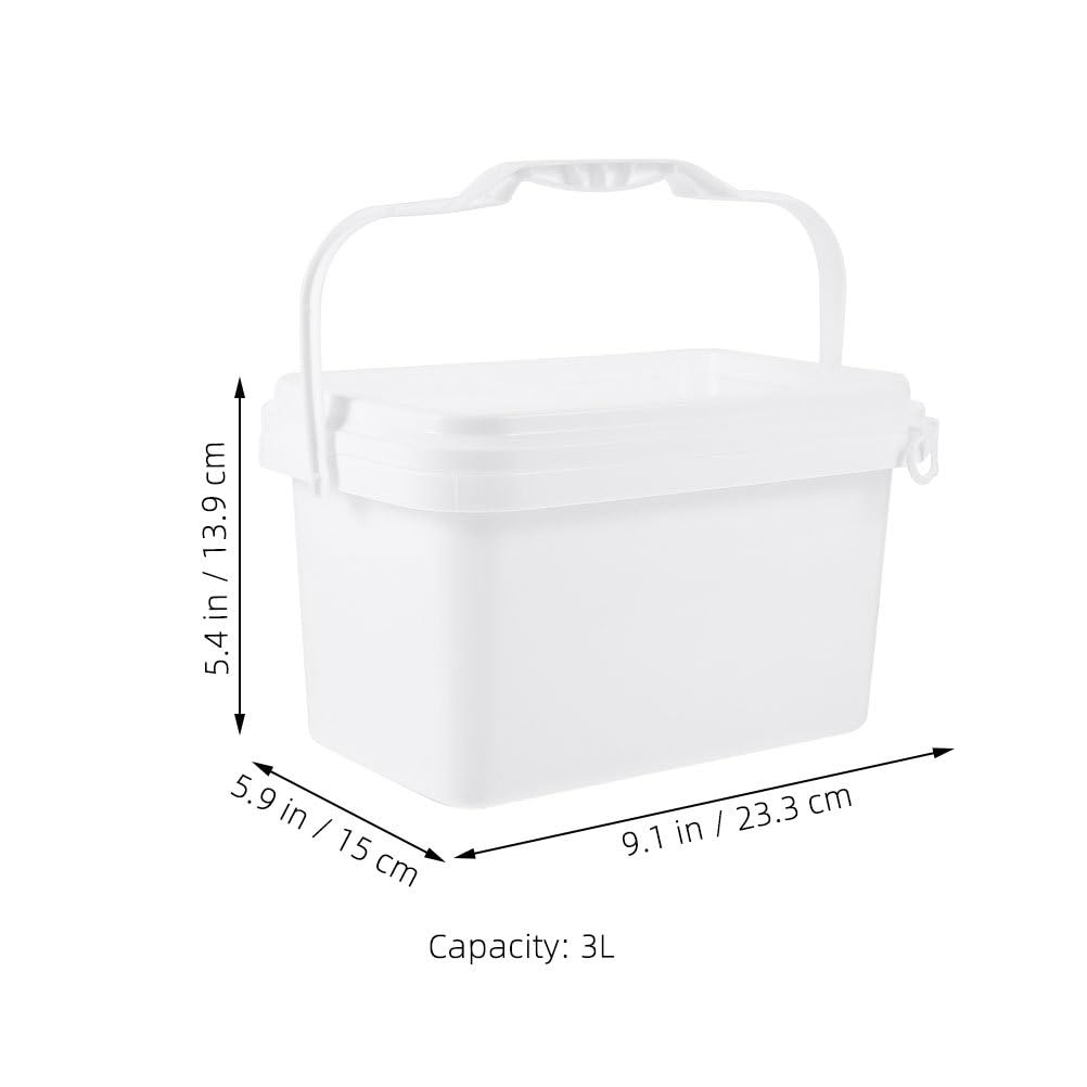 Alipis seau peinture plastique 3L couvercle 23 cm