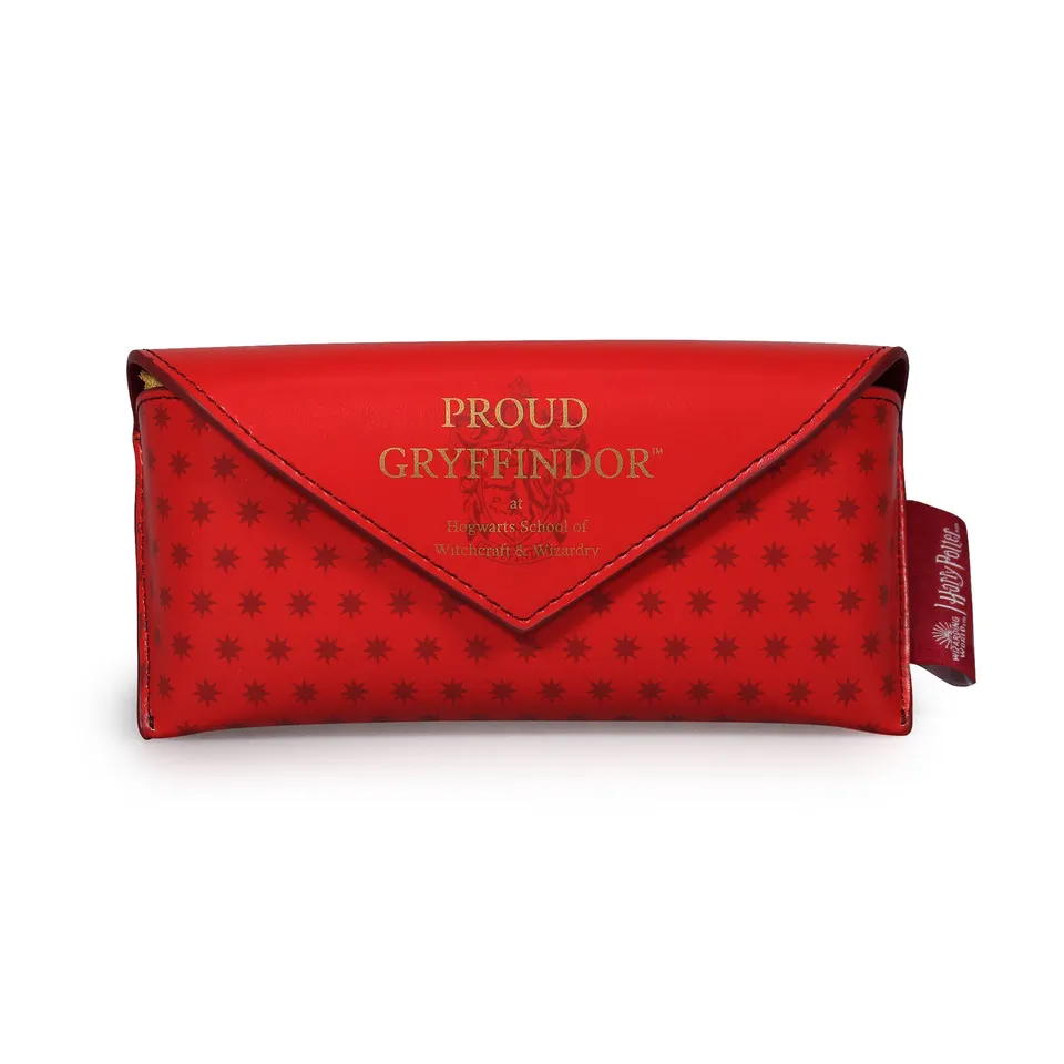 Harry Potter Gryffondor étui à lunettes rouge souple