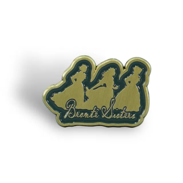 HMB Bronte Sisters pin's badge émail vert