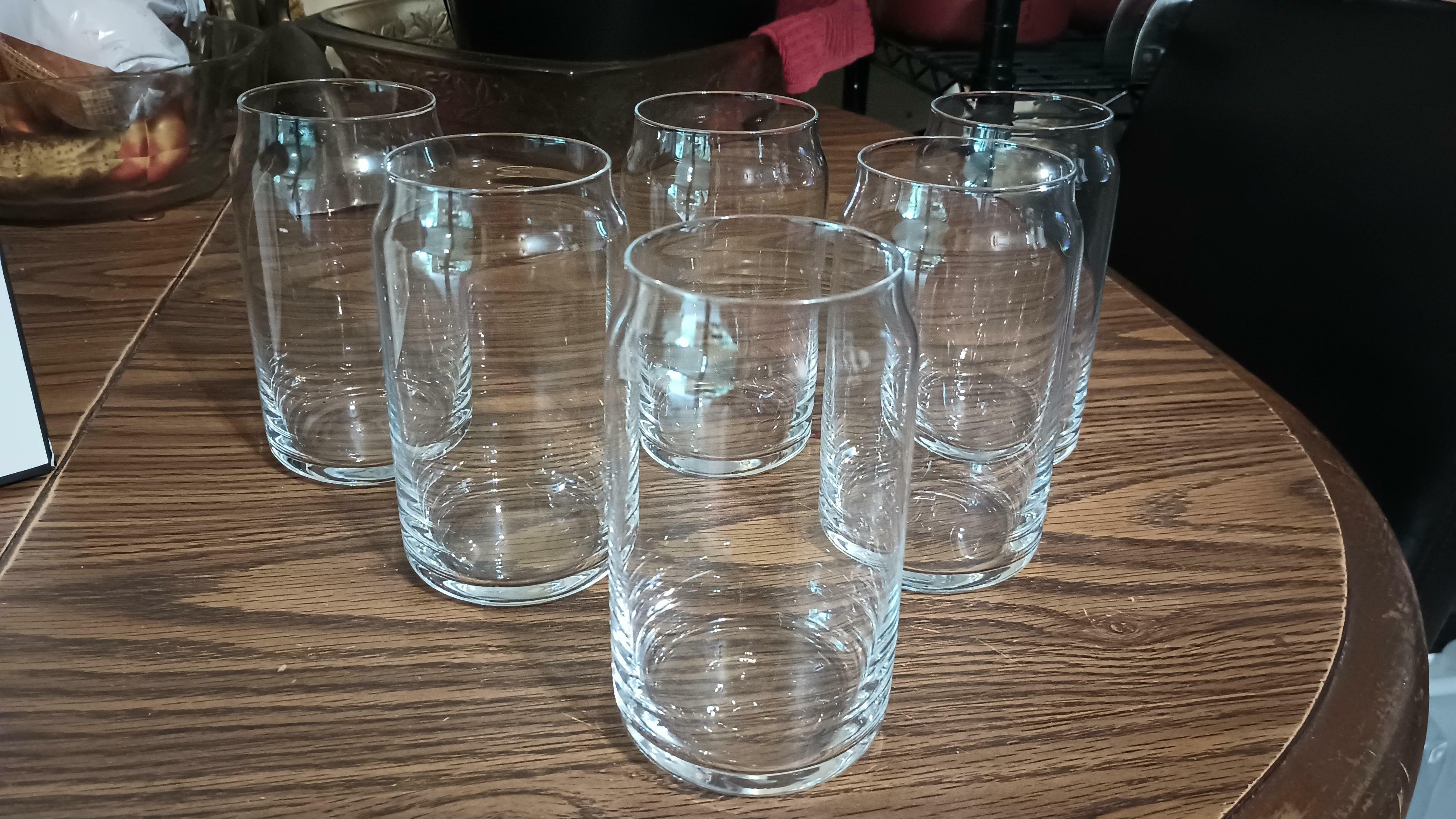 JoyJolt Can verre canette highball lot 6 verre 47 cl bière