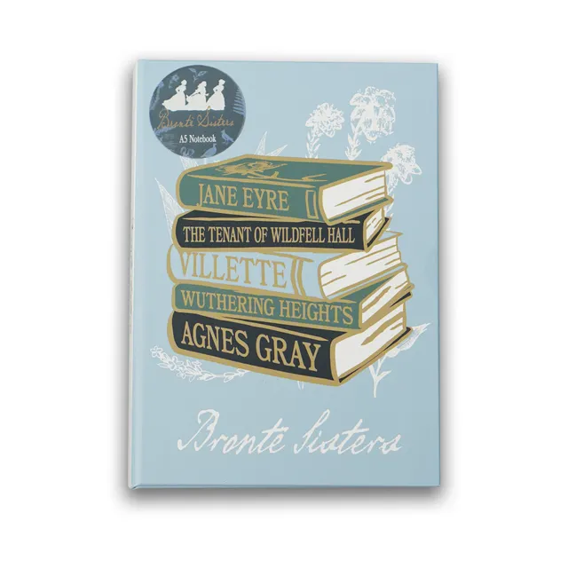 Bronte Sisters sticky notes A6 papier bleu