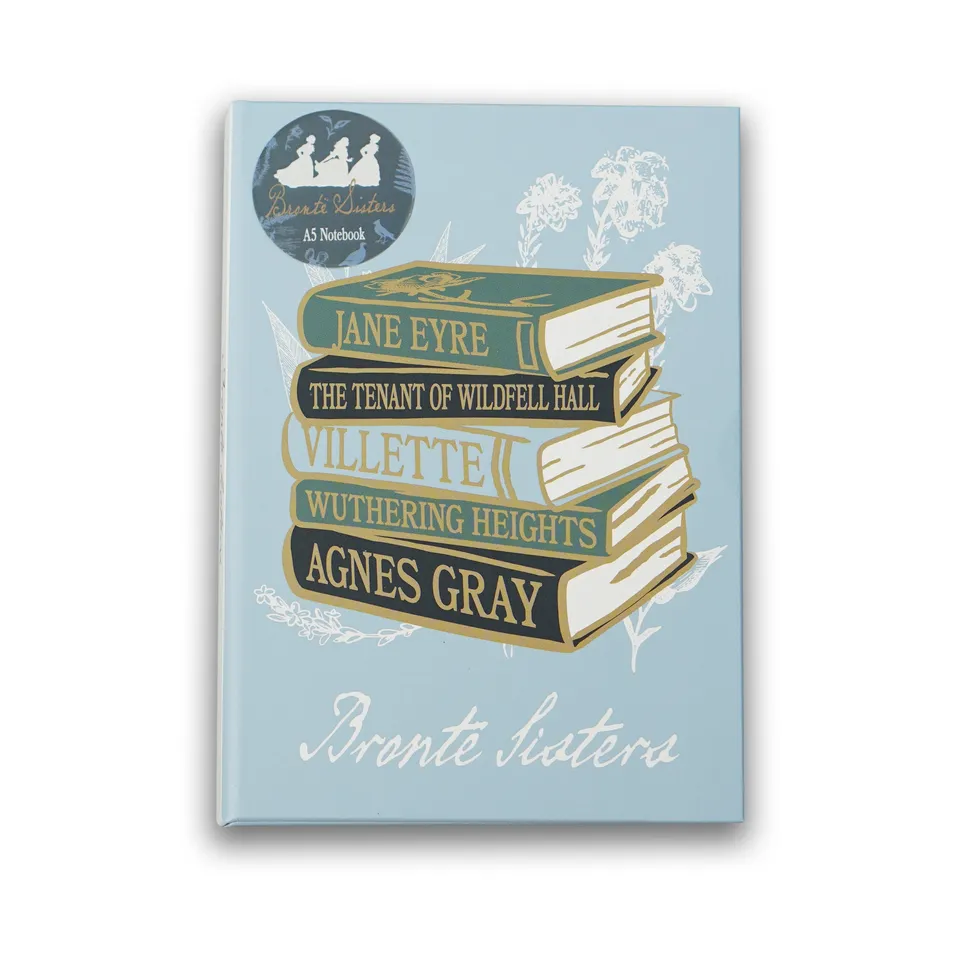Bronte Sisters sticky notes A6 papier bleu