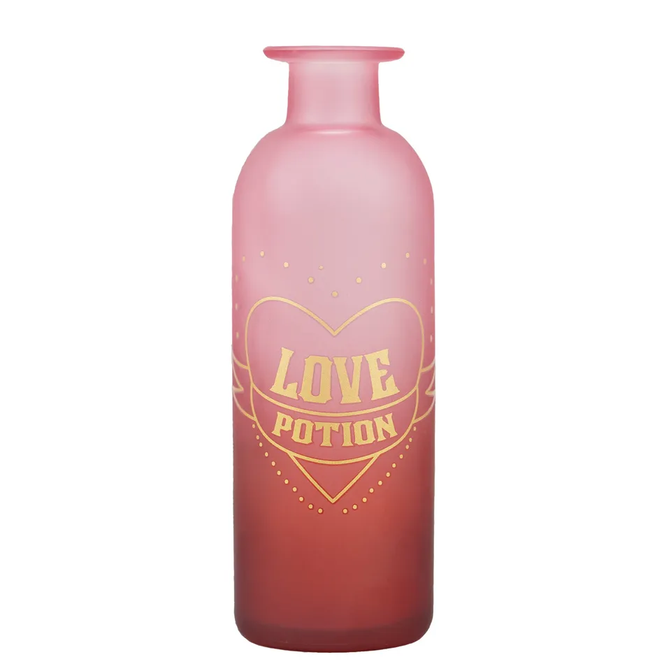 Harry Potter Love Potion vase en verre rouge 16cm