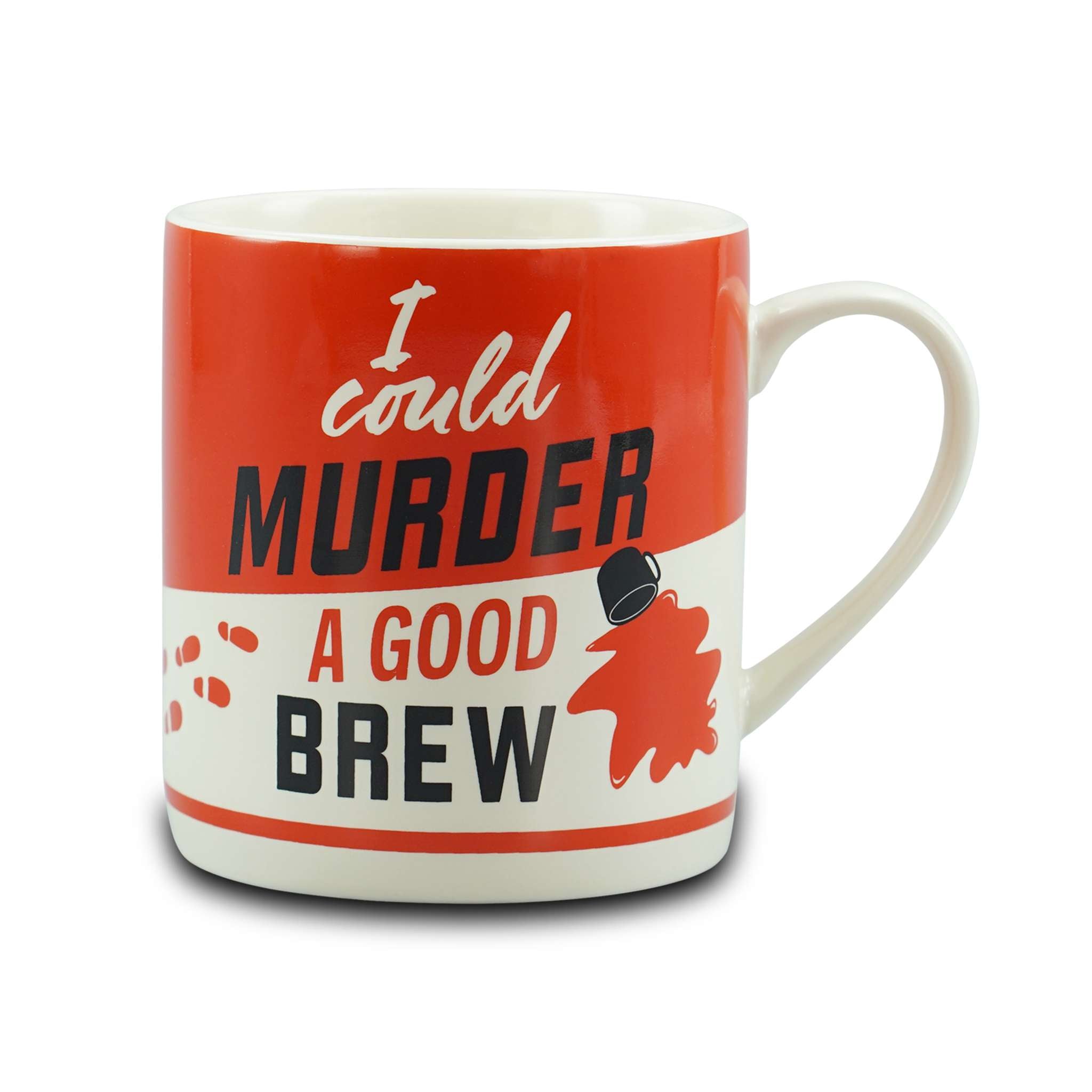 HMB Murder Mystery Club Signature mug 37 cl rouge