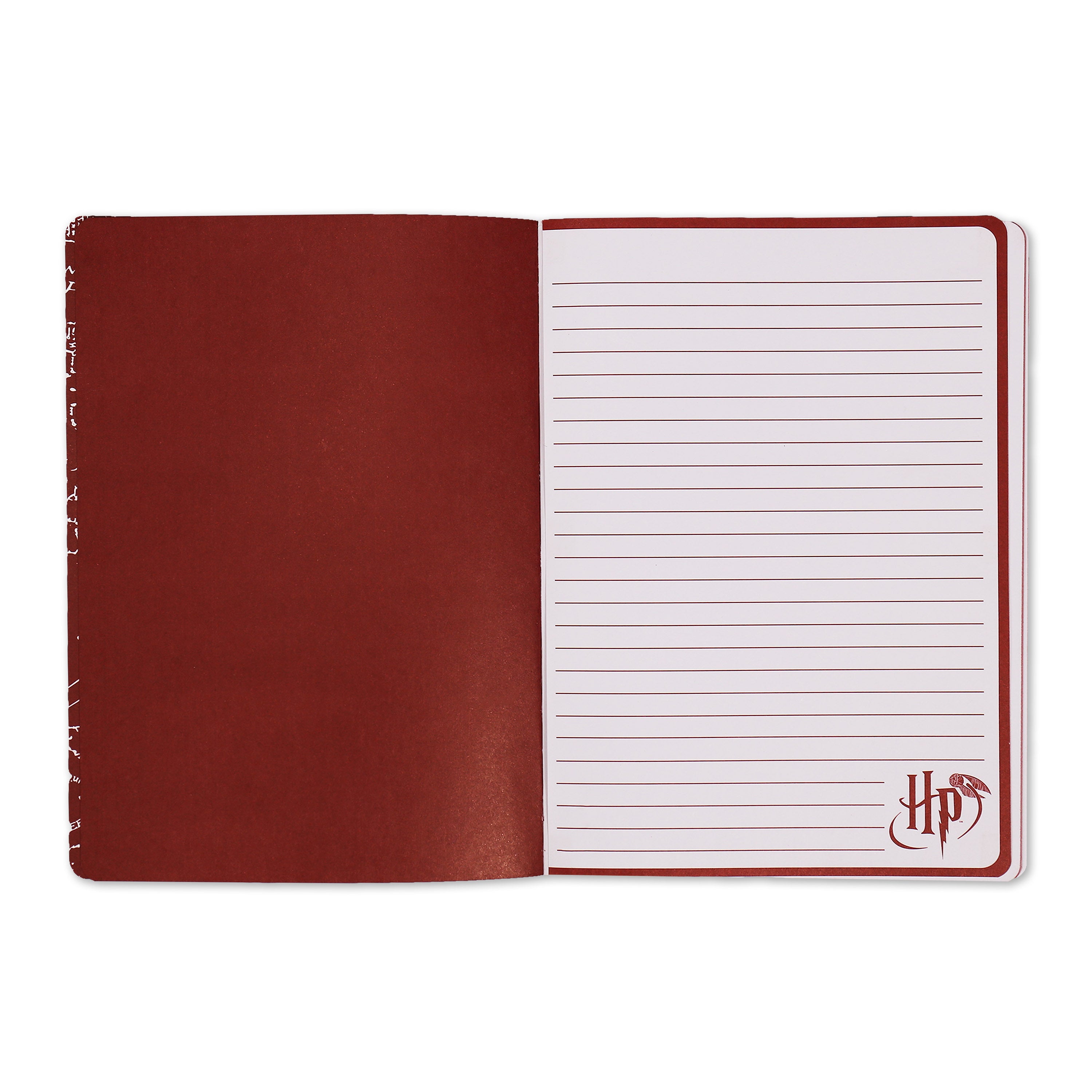 Harry Potter Marauder's Map carnet A5 rouge 288 pages