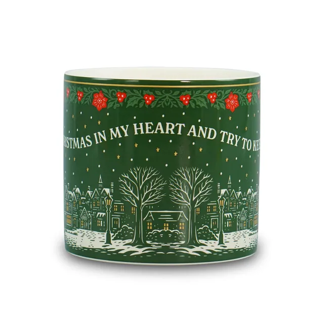 HMB A Christmas Carol pot céramique 10 cm vert