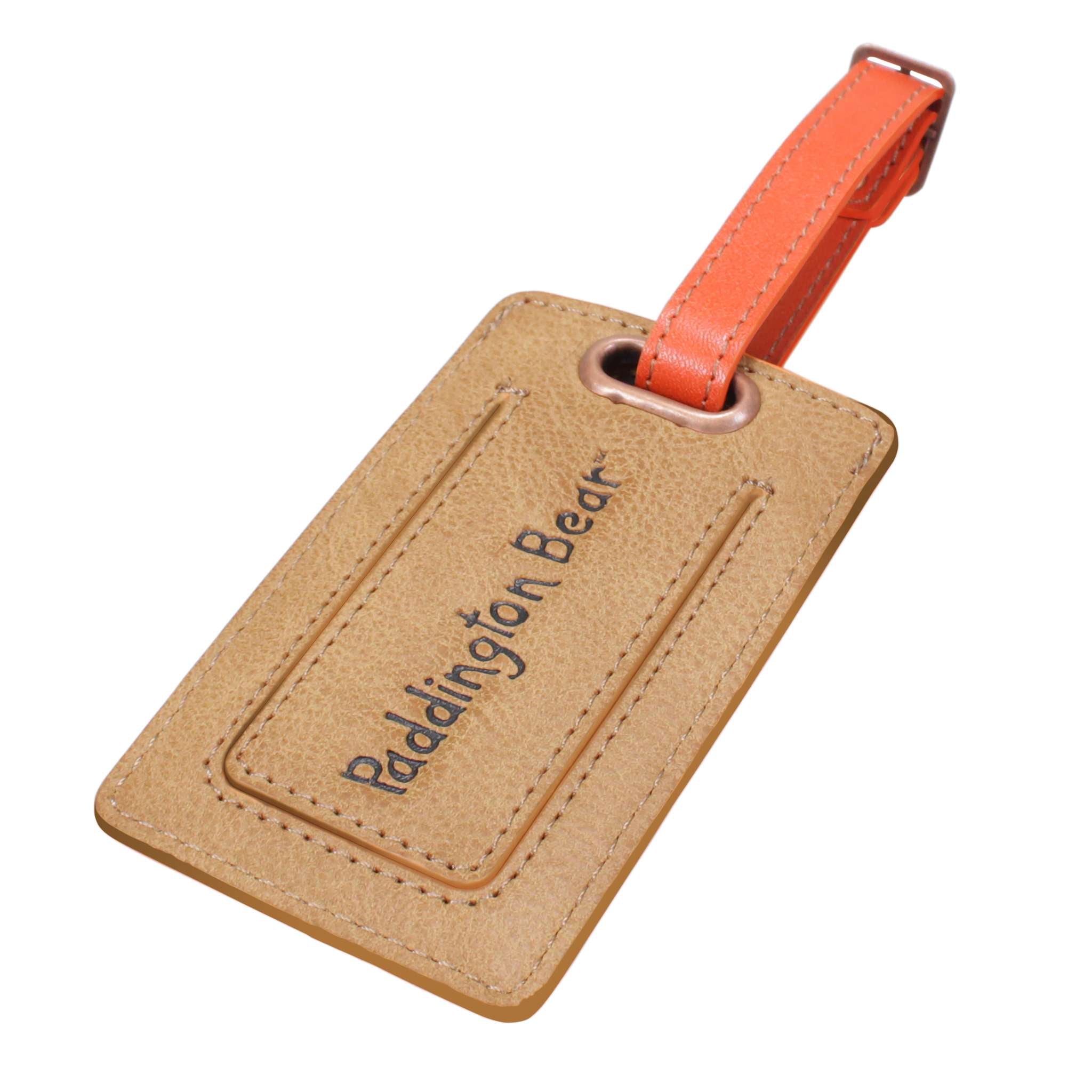 Paddington Look After This Bear étiquette bagage marron