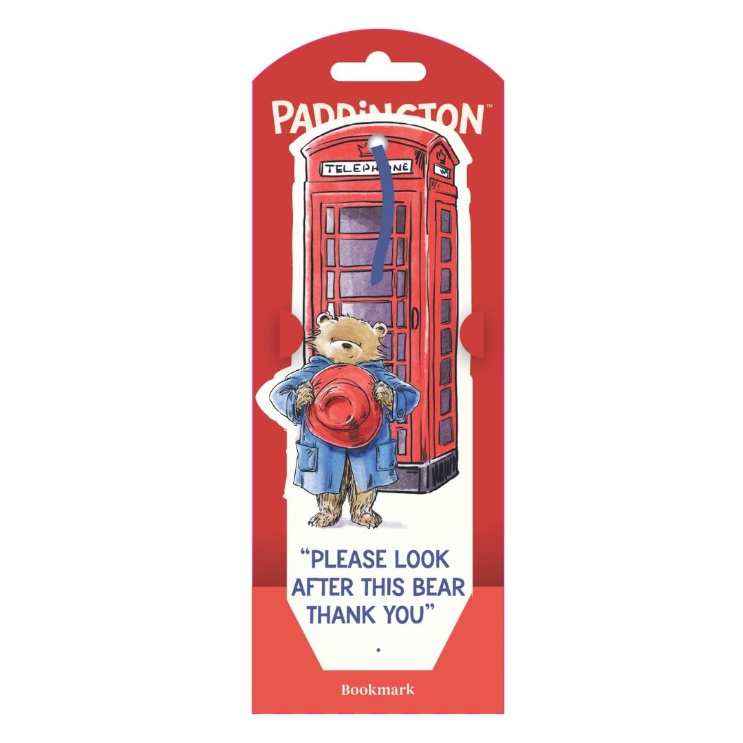 Paddington Bear marque-page cabine téléphonique 18 cm