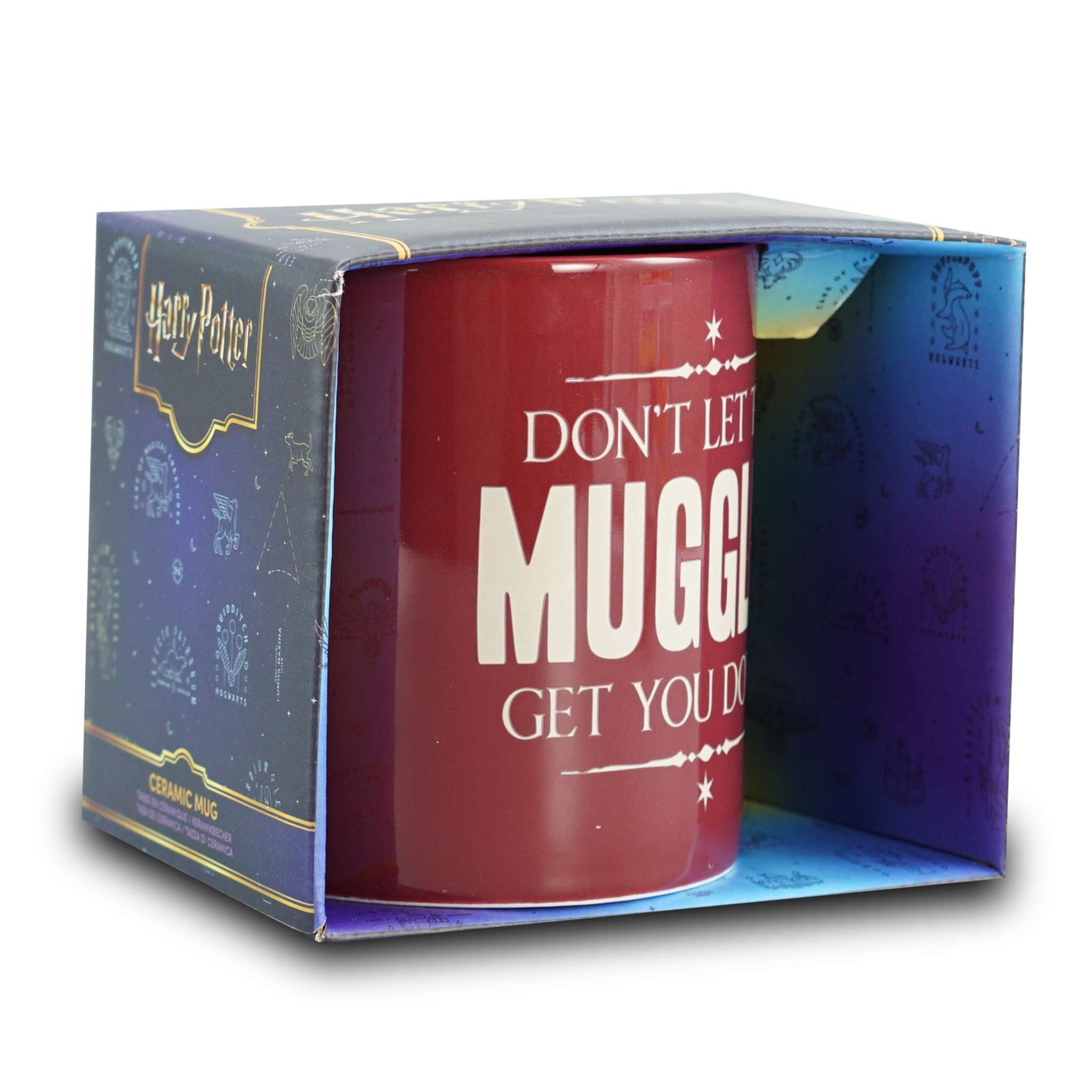 Harry Potter Muggles mug céramique 40 cl rouge