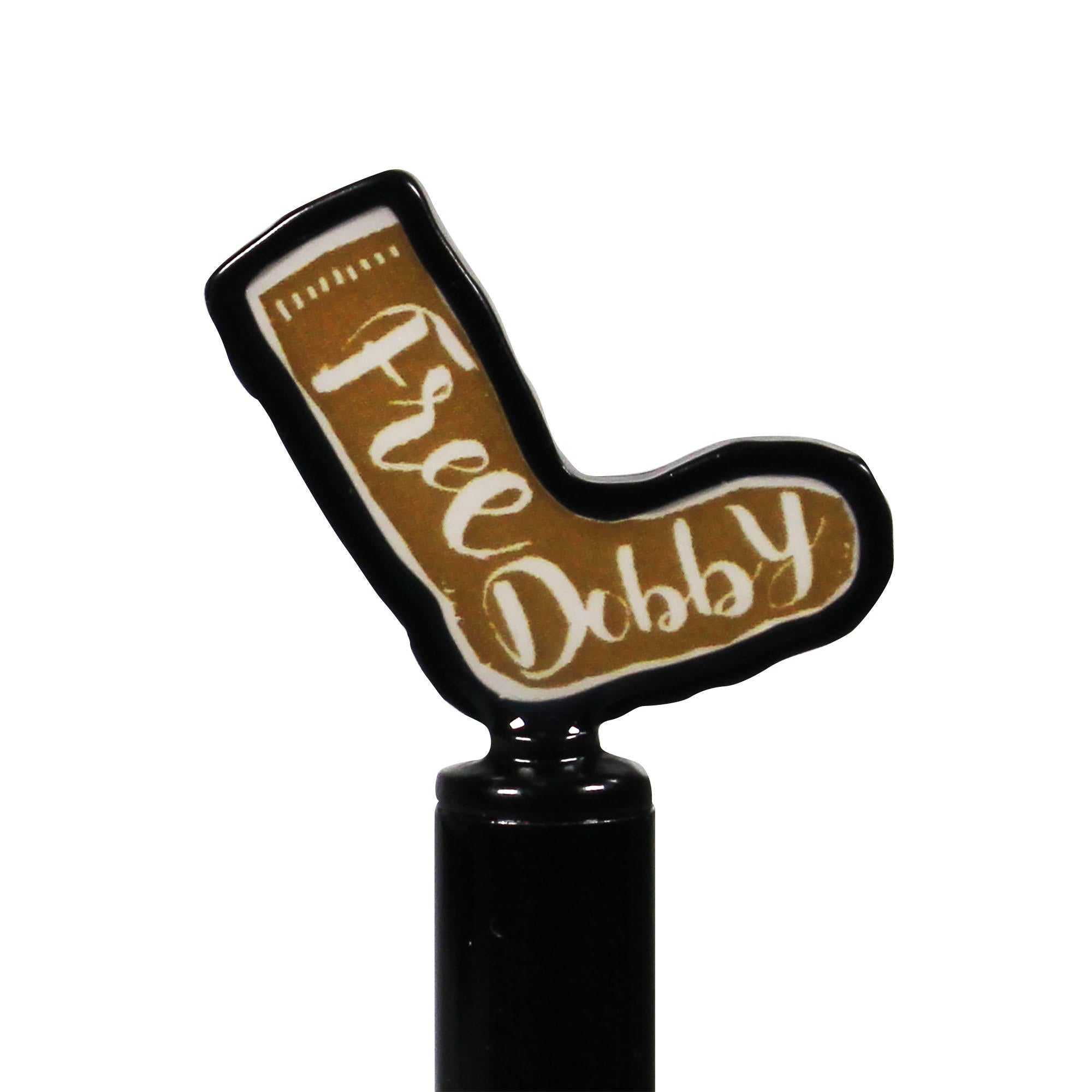 Harry Potter Dobby stylo métal noir avec figurine 2D