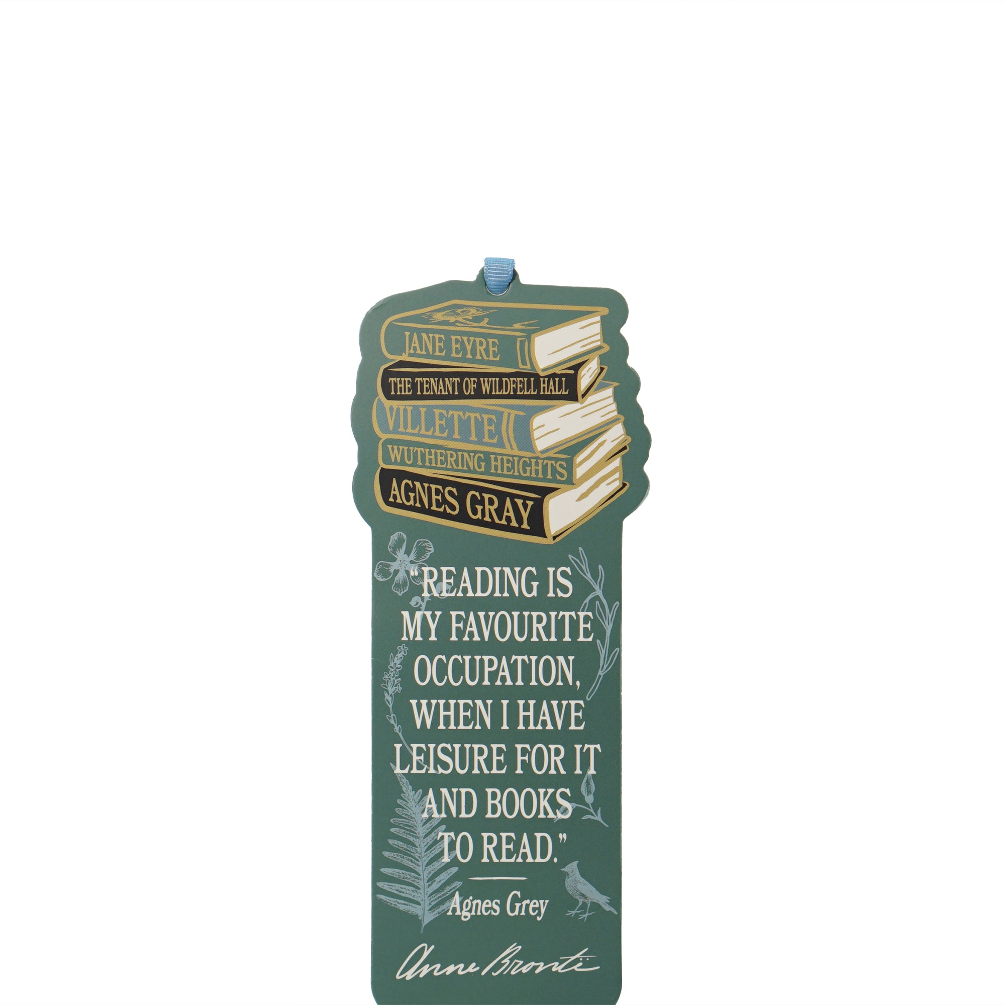 Brontë Sisters Agnes Grey marque-page papier vert