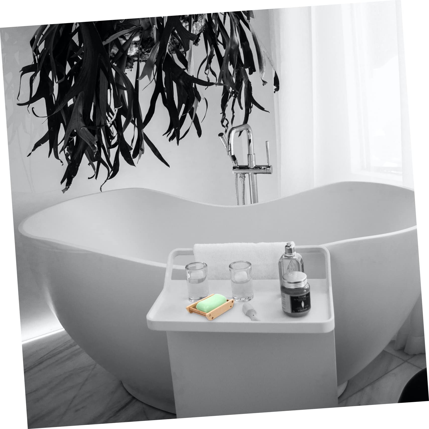 Alipis porte-savon bambou bateau 12,2 cm drainant