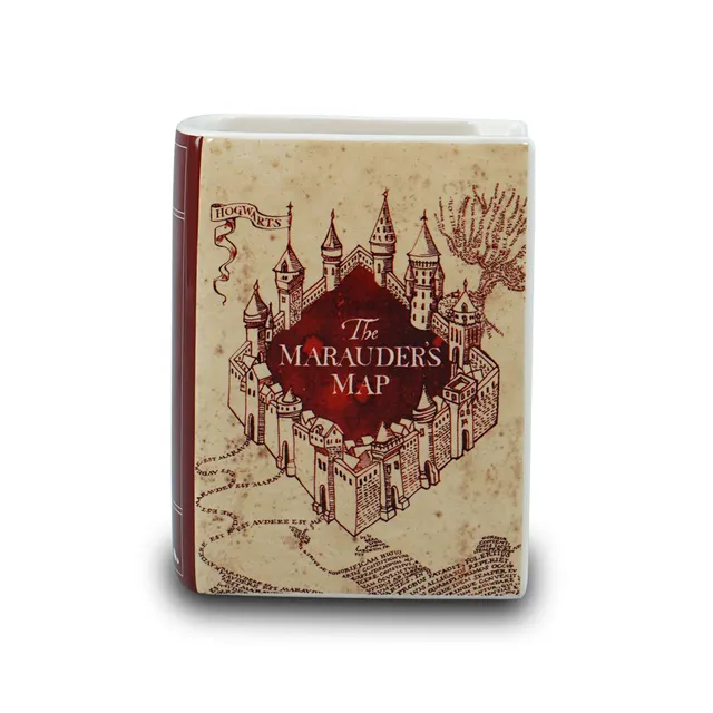 Harry Potter Carte du Maraudeur pot livre céramique 14 cm