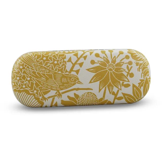 Kate Heiss étui à lunettes Moutarde jaune 16,5 cm