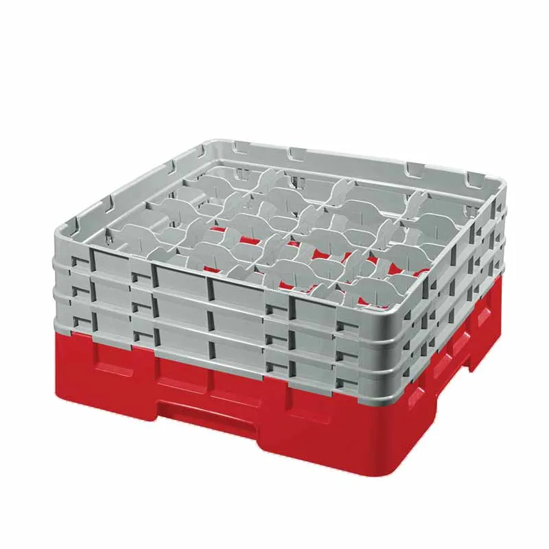 Artis GoldPlas 16E3 casier à verres 16 cases rouge