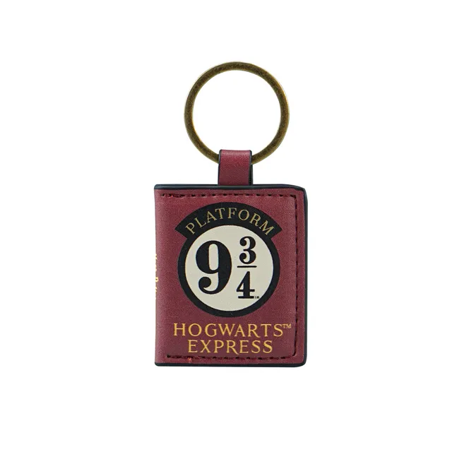 Harry Potter Platform 9 3/4 porte-clés cuir PU rouge