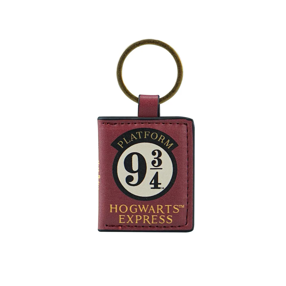 Harry Potter Platform 9 3/4 porte-clés cuir PU rouge