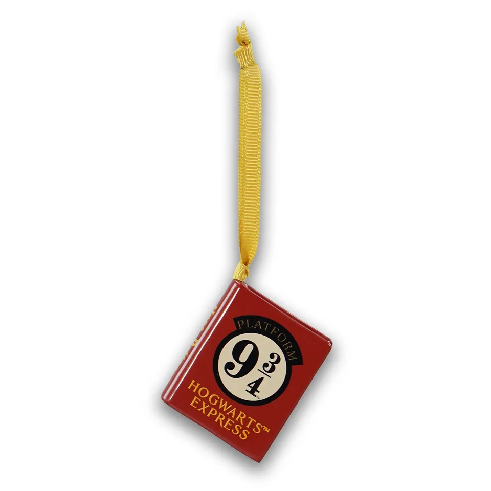 Harry Potter Voie 9 3/4 décoration livre à suspendre