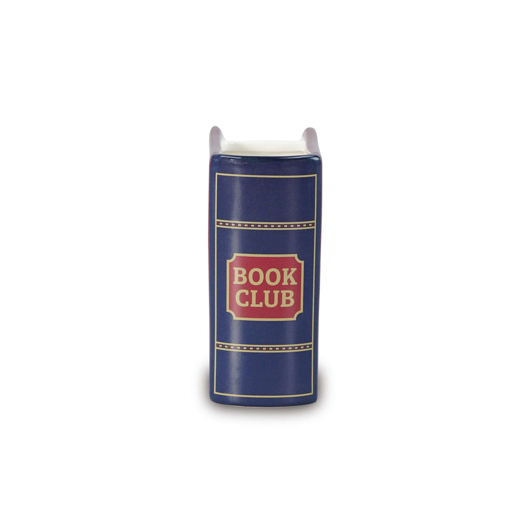 HMB Pulteney Press Book Club Book Pot pot céramique 10 cm rouge