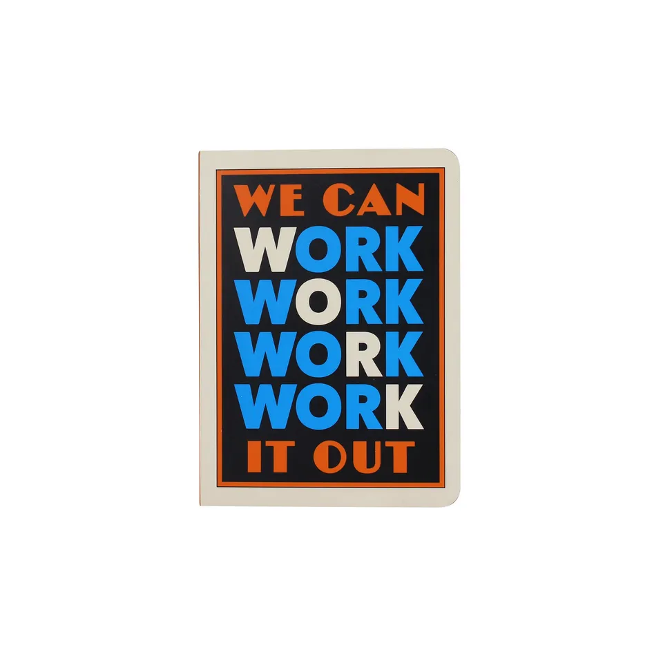 HMB Beatles carnet souple A6 We Can Work It Out noir