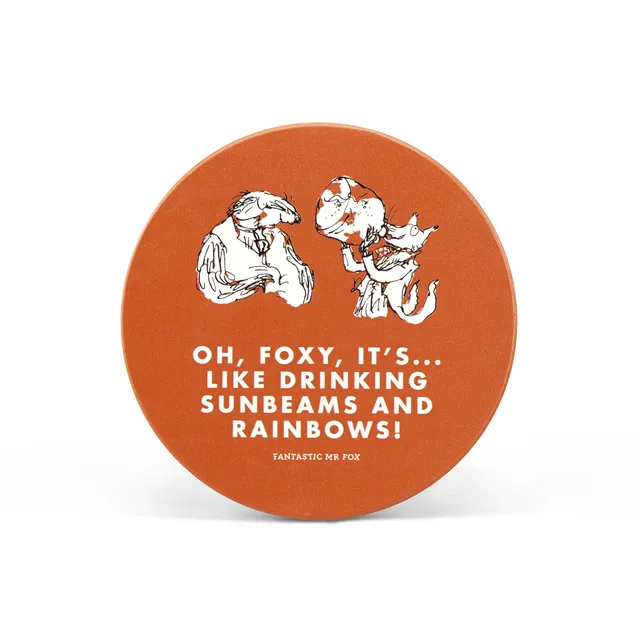 Roald Dahl dessous de verre céramique Fantastic Mr Fox