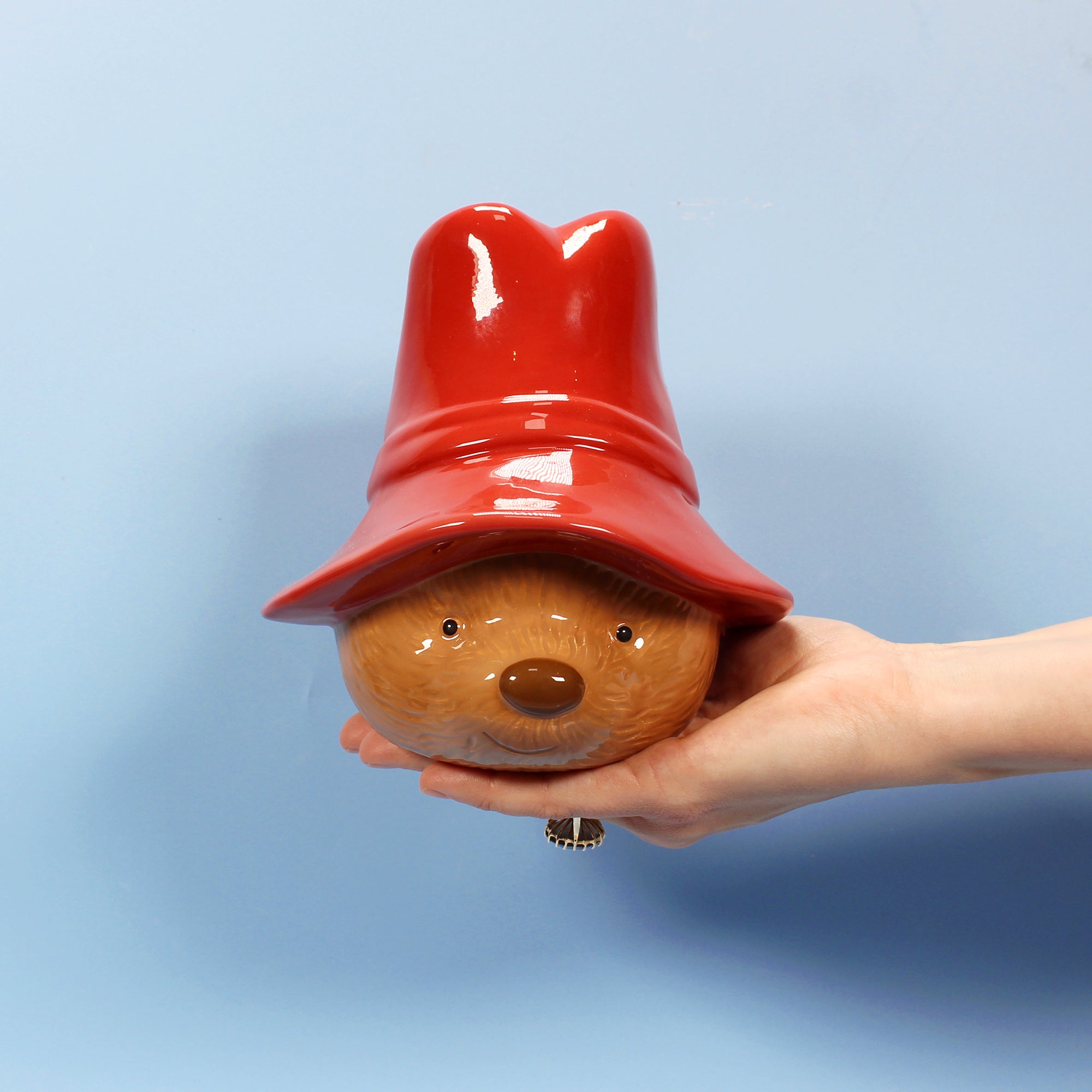 HMB Paddington tirelire céramique rouge boîte cadeau