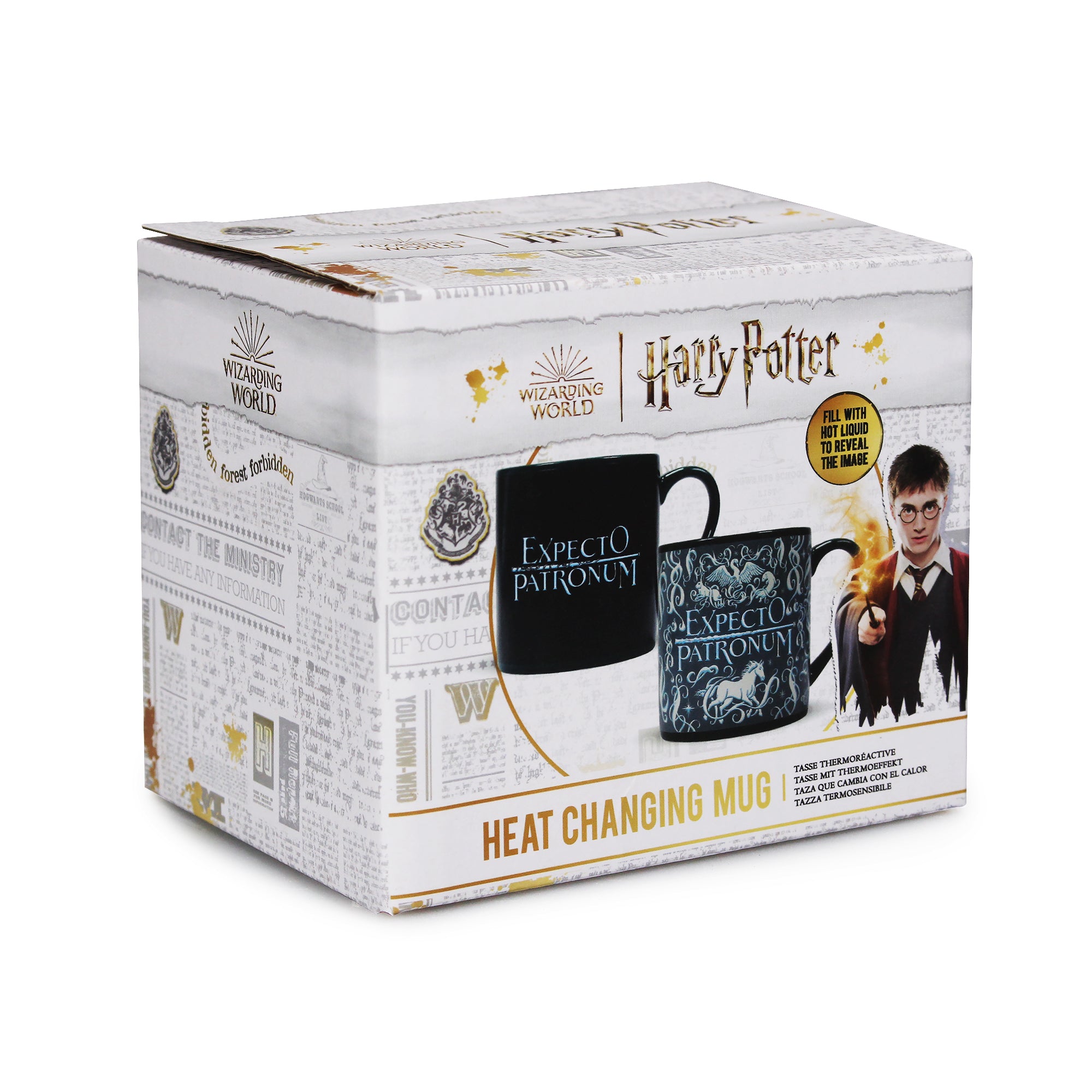 Harry Potter Expecto mug thermosensible noir 31 cl