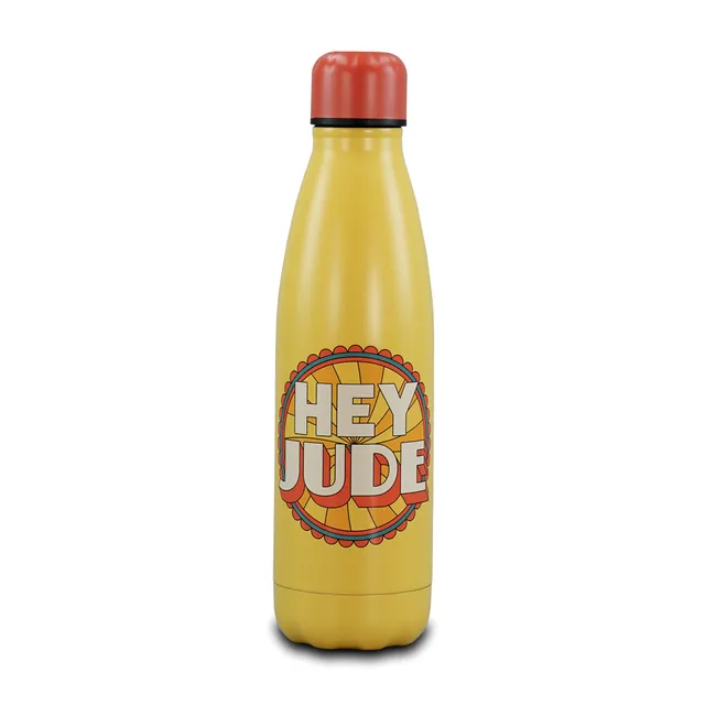 HMB Beatles Hey Jude gourde inox jaune 50 cl