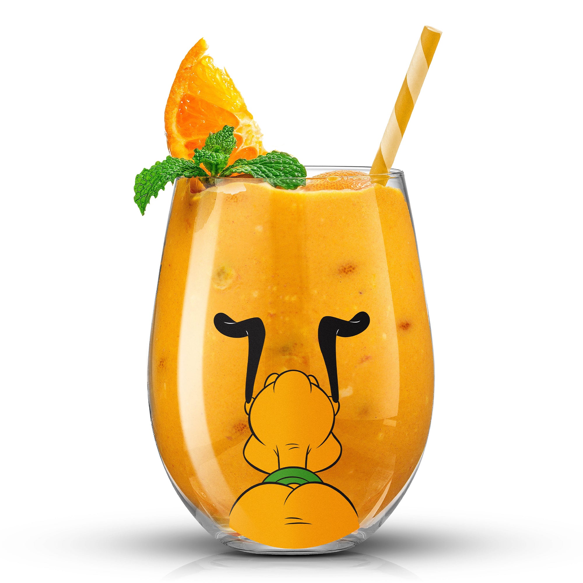 JoyJolt Mickey verres sans pied 43 cl lot 4