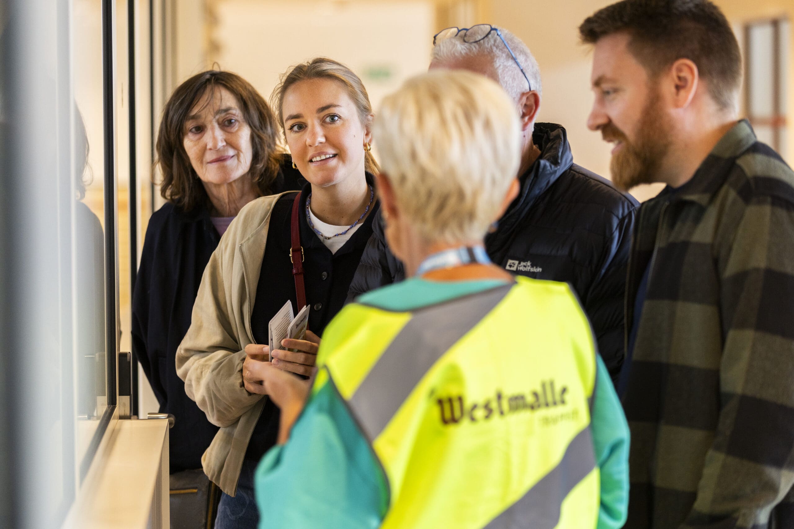 Westmalle gilet fluo jaune réfléchissant vélo
